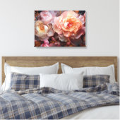フローラ爆発 キャンバスプリント (インサイチュ (寝室))