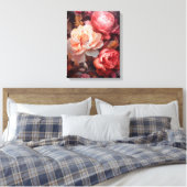 フローラ爆発 キャンバスプリント (インサイチュ (寝室))