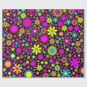 フローラ爆発 ラッピングペーパー (フラット)