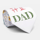 フローラ父の日ネクタイ： #1パパ ネクタイ (ロール)