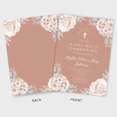 フローラ牡丹が宗教聖餐式を行う 招待状