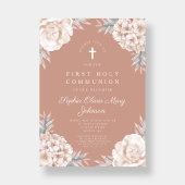 フローラ牡丹が宗教聖餐式を行う 招待状