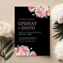 フローラ牡丹とバラオンブラック結婚ズ