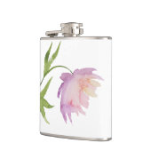 *~*フローラ牡丹ウォーターカラーラベンダーピンク人気がある フラスク (左)