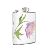 *~*フローラ牡丹ウォーターカラーラベンダーピンク人気がある フラスク (右)