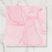 フローラ牡丹リースボーイガールバプテスマ《キリスト教》洗礼式や命名式 フェイバータグ (裏面)