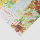 フローラ特産ヴィンテージプリントティッシュペーパー 薄葉紙 (詳細)