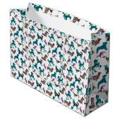 フローラ犬 ラージペーパーバッグ (裏面アングル)