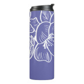 フローラ独自の名前を作成Botanical Periwinkle タンブラー (回転左)