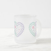 フローラ献身 フロストグラスマグカップ (正面右)