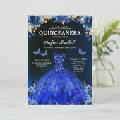 フローラ王室のブルーバタフライプリンセスキンセアニェラ 招待状 (スタンド正面)