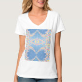 フローラ用ブルーTシャツ Tシャツ (正面)