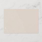 フローラ男女兼用ベビーシャワーアドバイス エンクロージャーカード (裏面)