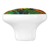 フローラ画陶磁製ノブ セラミックノブ (側面)