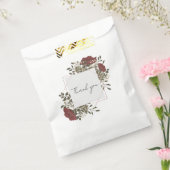 フローラ白の好意バッグ フェイバーバッグ (封をした状態)