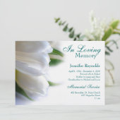 フローラ白人追悼発表 招待状 (スタンド正面)