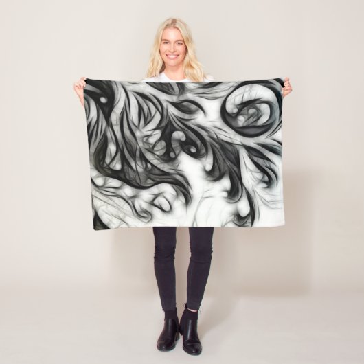 フローラ白熱［赤熱］光を放つインバート フリースブランケット (インサイチュ)