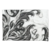 フローラ白熱［赤熱］光を放つインバート 枕カバー (正面)