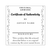 フローラ真偽証 ラバースタンプ (インプリント)