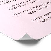 フローラ眠っている鹿の女の子"言わないベビー"ゲーム ポスター (角)