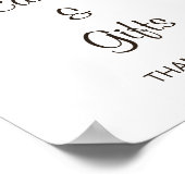 フローラ眠る鹿のカードとギフトサイン ポスター (角)