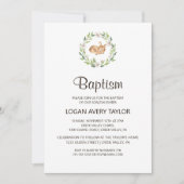 フローラ眠る鹿のバプテスマ 招待状 (正面)