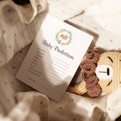 フローラ眠る鹿の赤ちゃんシャワー予測ゲーム