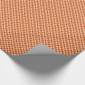 フローラ着物用プリントみかん ラッピングペーパー (角)