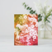 *~*フローラ瞑想禅仏オめい想レンジ ポストカード (スタンド正面)