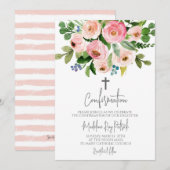 フローラ確認 招待状 (正面/裏面)