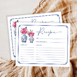 フローラ磁器ブライダルレシピカード