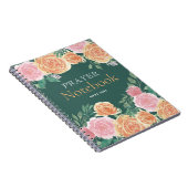 フローラ祈りの言葉 ノートブック (右側)