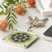 フローラ神秘的オーナメント キーホルダー (側面)