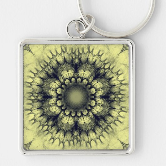 フローラ神秘的オーナメント キーホルダー (正面)