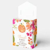 フローラ秋かわいいカボチャの赤ちゃんシャワー フェイバーボックス (オープン)