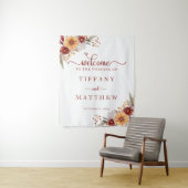 フローラ秋の結婚式歓迎 タペストリー (インサイチュ)