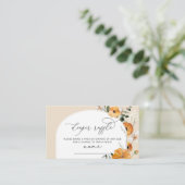 フローラ秋アーチおむつラッフルチケット エンクロージャーカード (スタンド正面)