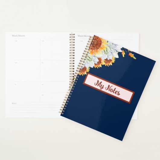 フローラ秋インスパイア学校 プランナー手帳 (ディスプレー)