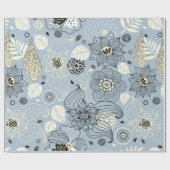 フローラ秋デザイン ラッピングペーパー (フラット)