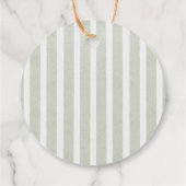 フローラ秋ボホベイビーシャワーありがとう フェイバータグ (裏面)