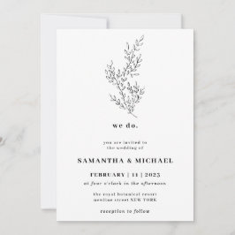 フローラ秋ボー澄んホインディボタニカル私たちは 招待状