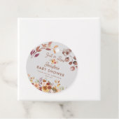 フローラ秋ラブベビーシャワー好み フェイバータグ (インサイチュ)