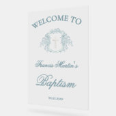 フローラ稜 | バプテスマ アクリルサイン (傾斜)