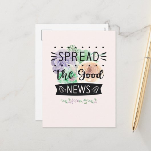 フローラ空白のはがき シーズンポストカード (正面/裏面インサイチュ)