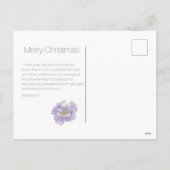 フローラ空白のはがき シーズンポストカード (裏面)