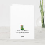 フローラ空白のカード カード (裏面)