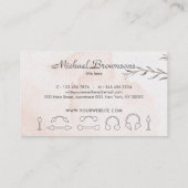 フローラ穿孔医 名刺 (裏面)