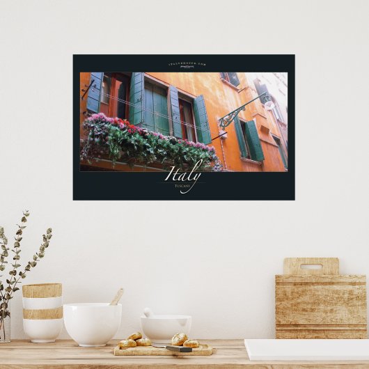 フローラ窓 ポスター (キッチン)