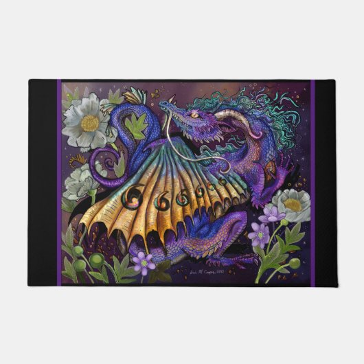 フローラ竜  ドアマット (正面)