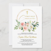 フローラ第一聖餐式 招待状 (正面)